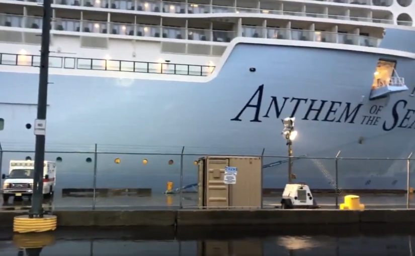 Anthem of the Seas Sailing Delayed Until Tomorrow